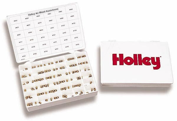 Holley 36-240 Carburetor Air Bleed Assortment for 4500HP Series, Brass, Number 23-78
