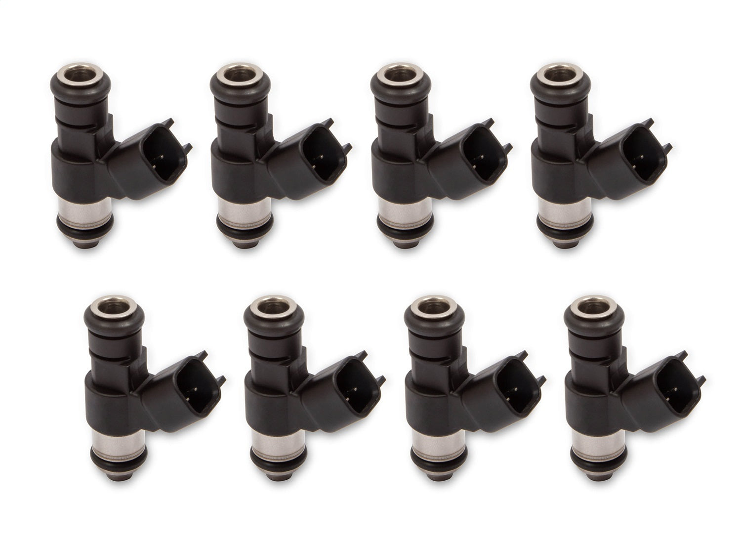 Holley 522-128X Fuel Injectors Set of 8 120 lb/hr High Impedance EV6 Connectors