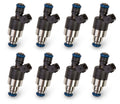 Holley 522-168 Fuel Injector Set of 8, 160 lb/hr, Low Impedance, EV1 / Minitimer Connector