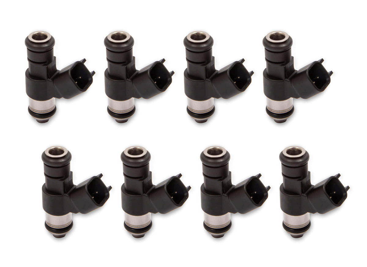 Holley 522-228X Fuel Injector Set of 8 220 lb/hr High Impedance EV6 / PICO with USCAR Connectors