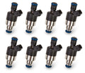 Holley 522-308 30 lb/hr High Impedance EV1 Fuel Injectors Set of 8