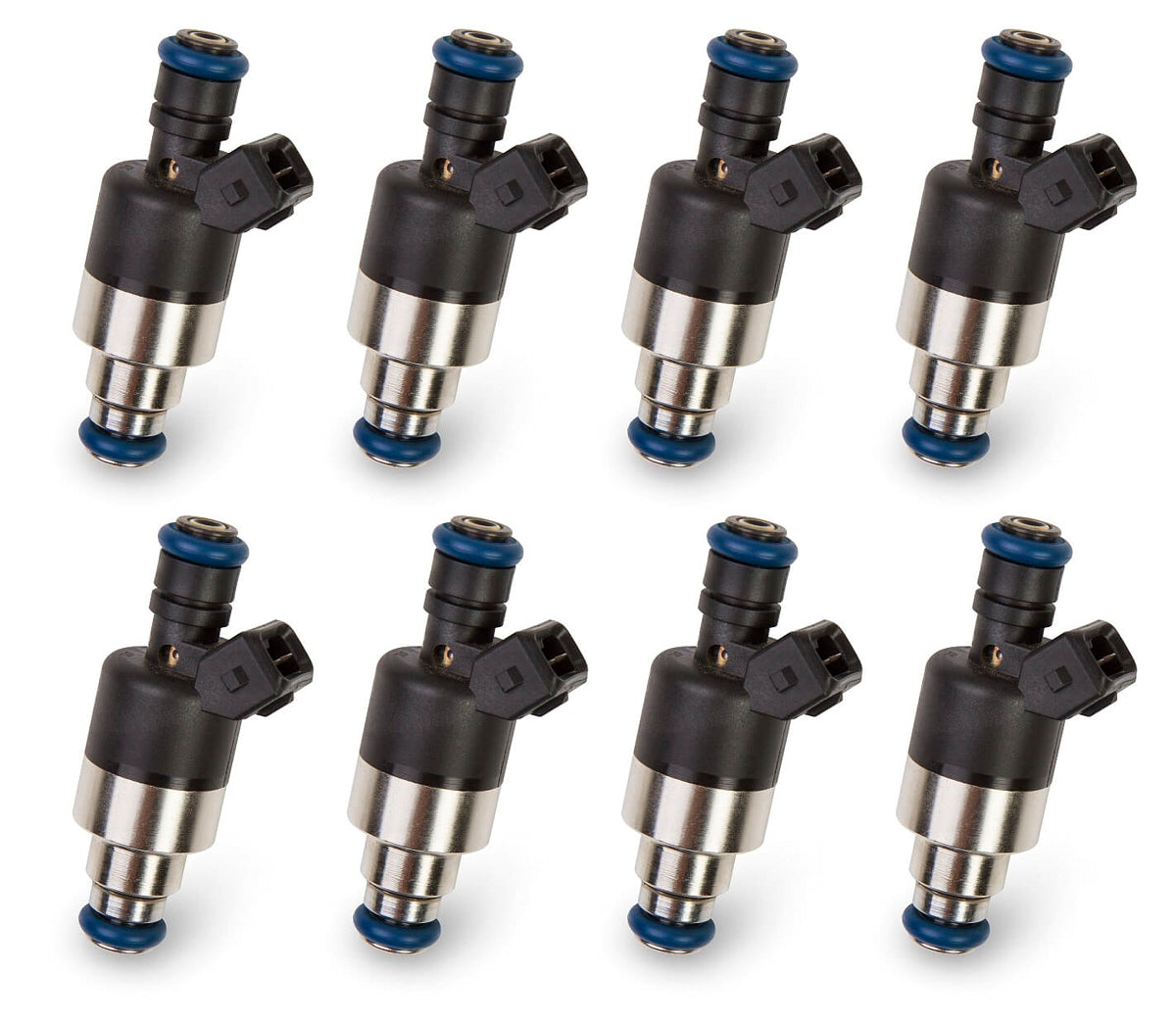 Holley 522-308 30 lb/hr High Impedance EV1 Fuel Injectors Set of 8