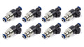 Holley Fuel Injector Set 522-428 with 42 lb/hr High Impedance EV1/Minitimer Connectors for Universal Applications