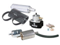 Holley 526-4 EFI Fuel System Kit with Super Stock Hose, 6 AN Black and Silver