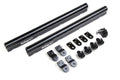 Holley 534-209 Billet Aluminum Fuel Rail for GM LS Factory Intake Systems, Black Anodized Finish