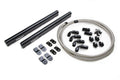 Holley Billet Aluminum Fuel Rail Kit for GM LS Factory Intakes with 8 AN Female O-Ring Inlets and Outlets