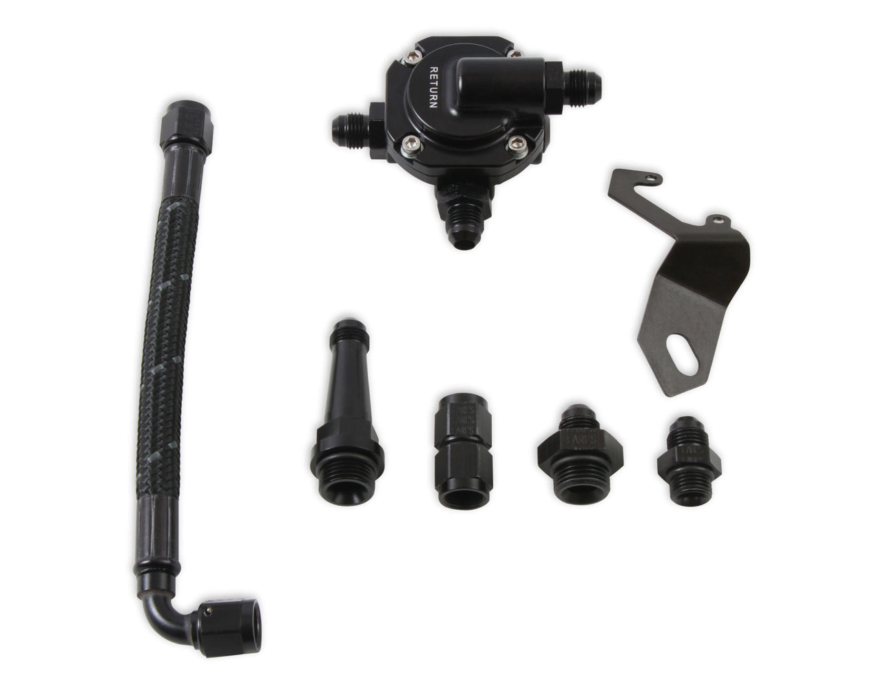 Holley EFI Stealth Crossover Braided Fuel Line Kit with 6 AN Stainless Steel Fittings
