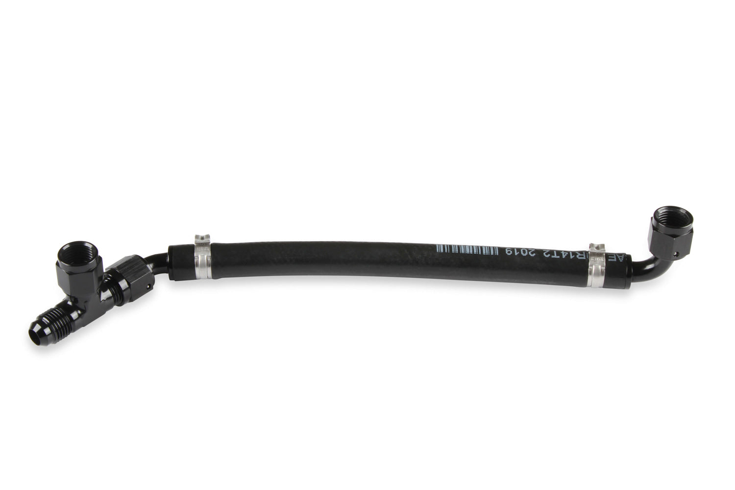 Holley EFI Stealth Fuel Log 534-247 for 4150 Series with 6 AN Braided Stainless Vapor Guard