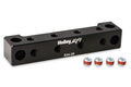 Holley 534-35 1/8-27 NPT EFI Sensor Block Aluminum Black Anodized