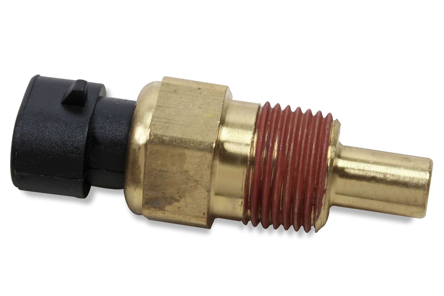 Holley 543-120 Coolant Temperature Sending Unit for Sniper EFI, 3/8 Inch NPT Brass Sensor