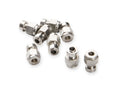 Holley EGT Bung Kit 543-163 Stainless Steel Weld-On 1/4 Inch NPT Female - Set of 8
