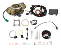 Holley 550-1003 Terminator X Stealth EFI System for GM LS-Series Engines, 4150 Square Bore Throttle Body, Aluminum, Gold Finish