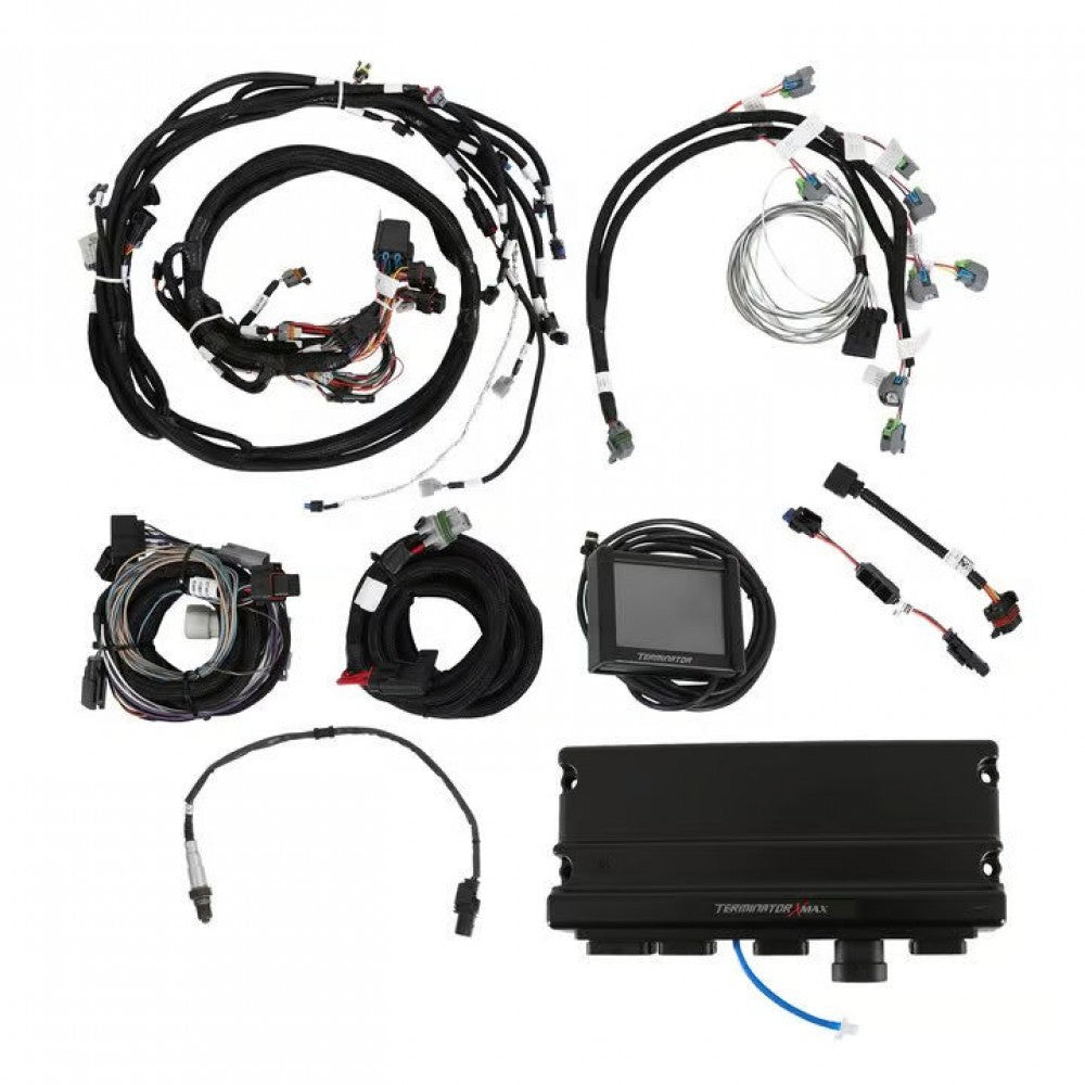 Holley 550-1431 Terminator X Max Ford 7.3L Godzilla Engine Control Module with 3.5-Inch Touchscreen and Wiring Harness
