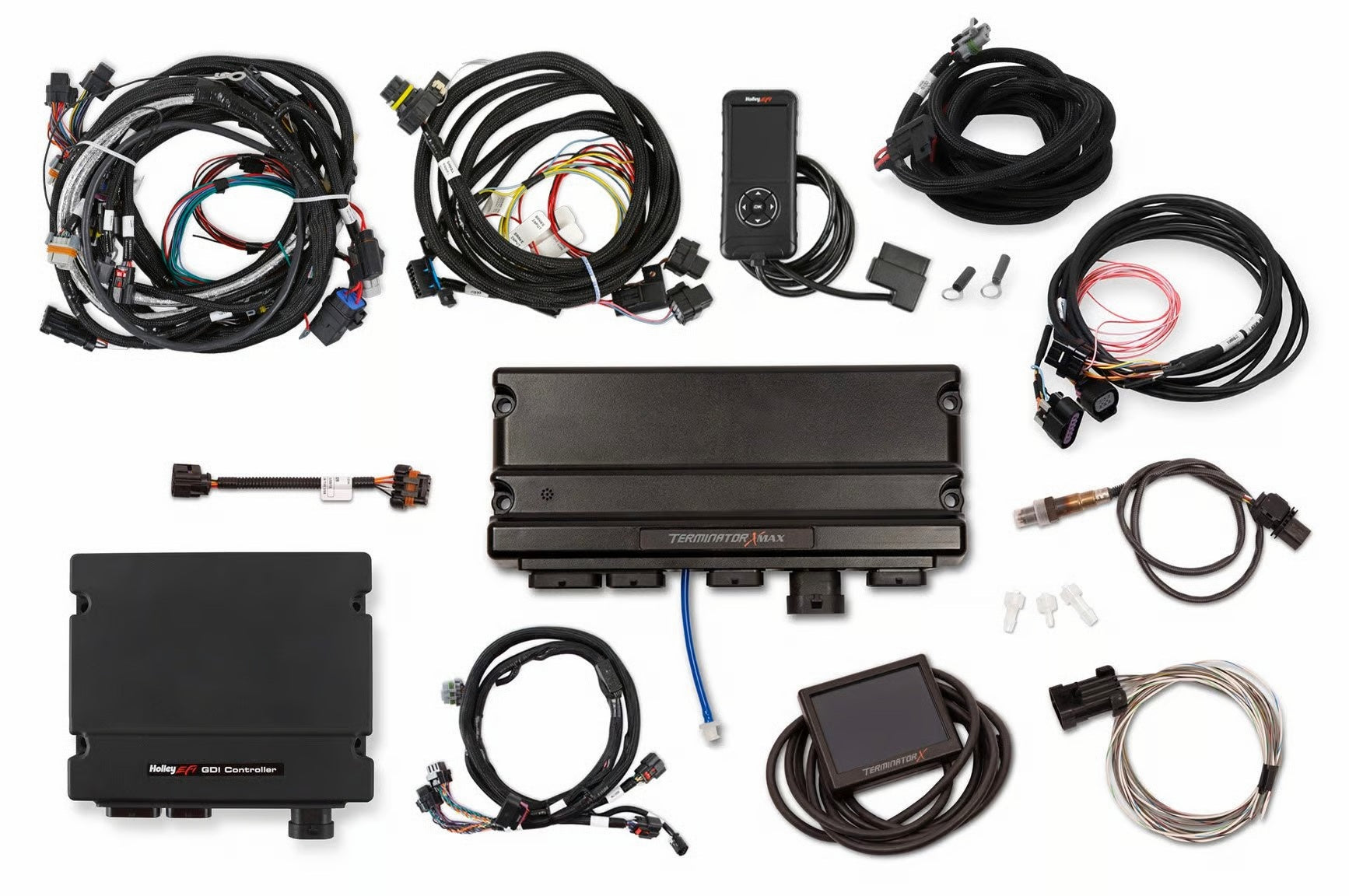 Holley 550-1634-6 Terminator X Max GM LT4 GDI Late with Drive-By-Wire and 3.5 Inch Touchscreen