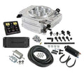 Holley 550-510-3PK Sniper 2 EFI Master Kit with PDM, Square Bore Throttle Body, Aluminum, Silver