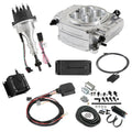 Holley Sniper 2 EFI Bundle Kit for Small Block Ford with Square Bore Throttle Body, Polished Finish
