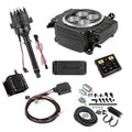 Holley Sniper 2 EFI Master Kit for Small Block Chevy with 3.5 Inch Touch Screen, Black Aluminum Throttle Body, Part Number 550-511-3PK-SBC