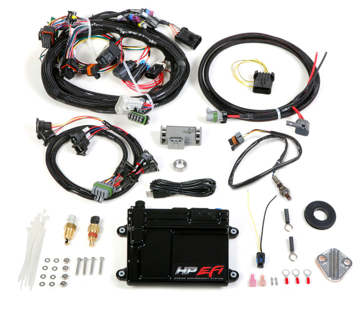 Holley HP ECU & Harness MPFI - NTK Engine Control Module with Wiring Harness for V8 Multi Port Fuel Injection