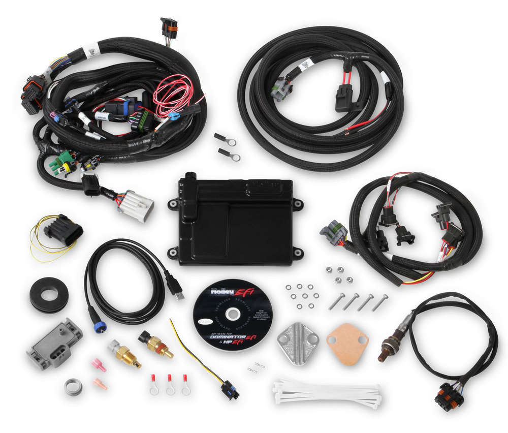 Holley HP ECU & Harness for Ford Multi Port Fuel Injection with NTK Oxygen Sensor
