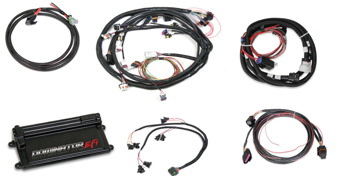 Holley 550-660 Dominator EFI Kit for LS2 with Transmission Control and Drive-By-Wire