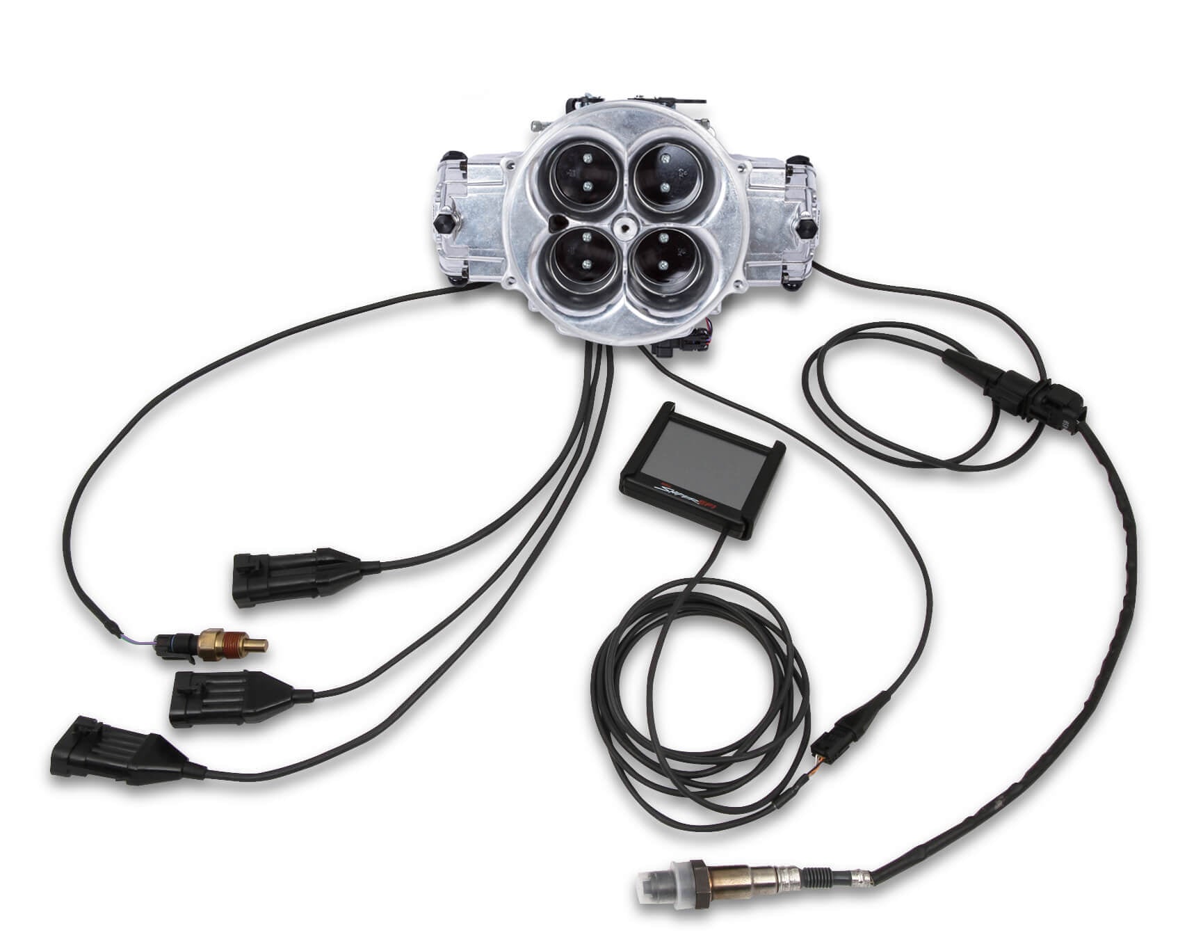 Holley 550-841 Sniper 4500 EFI Stealth System with Aluminum Throttle Body and Dominator Flange