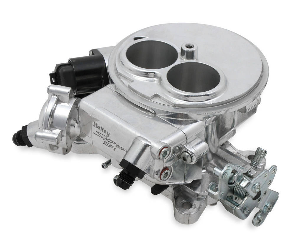 Holley Sniper EFI 550-849 Throttle Body Kit with Aluminum Silver Finish