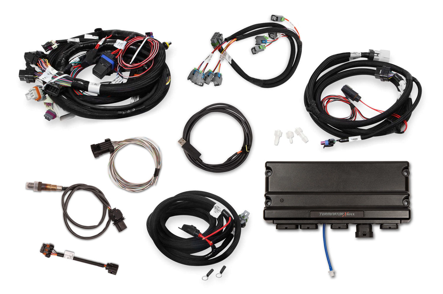 Holley 550-919T Terminator X Max MPFI Engine Control Module with Transmission Control for GM LS-Series LS1 with EV6 Injectors