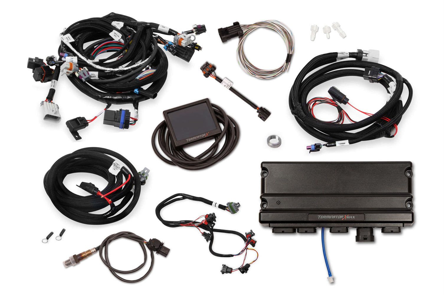 Holley 550-920 Terminator X-Max MPFI System with Trans Control and 3.5-Inch Touch Screen