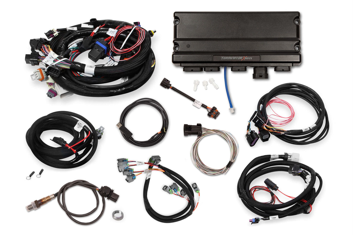 Holley 550-934T Terminator X Max MPFI System for GM LS1 with Wiring Harness and Drive-by-Wire Control