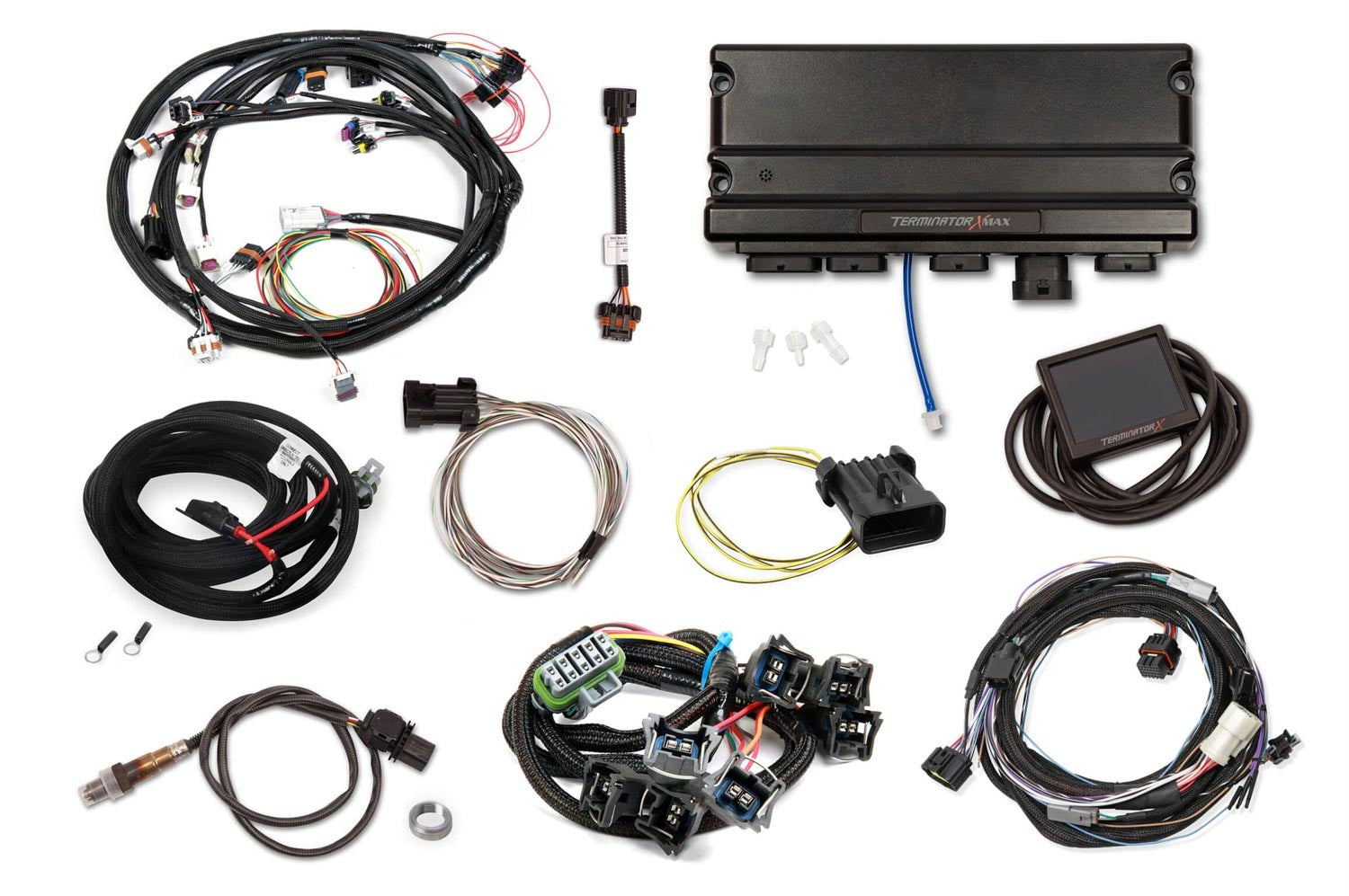 Holley 550-943 Terminator X Max MPFI System for Ford with Transmission Control and Wiring Harness