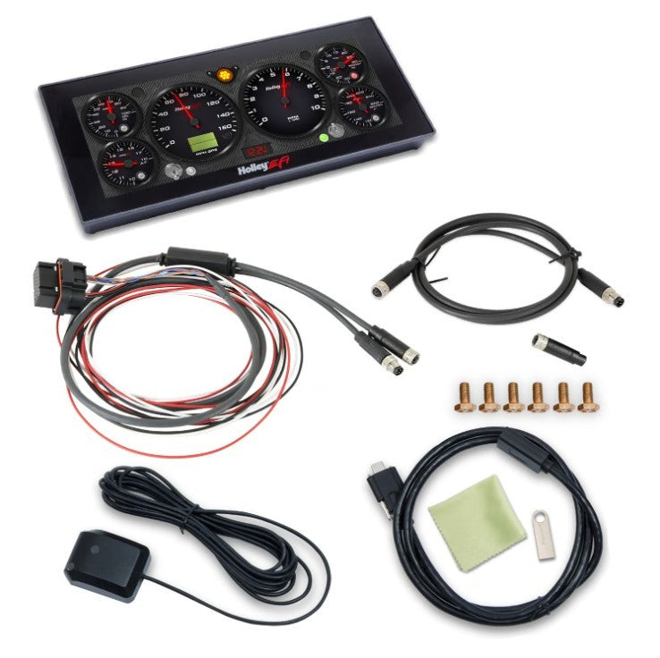 Holley EFI Pro Dash 12.3 M8 Digital Gauge Panel Assembly with Touch Screen and Programmable Features