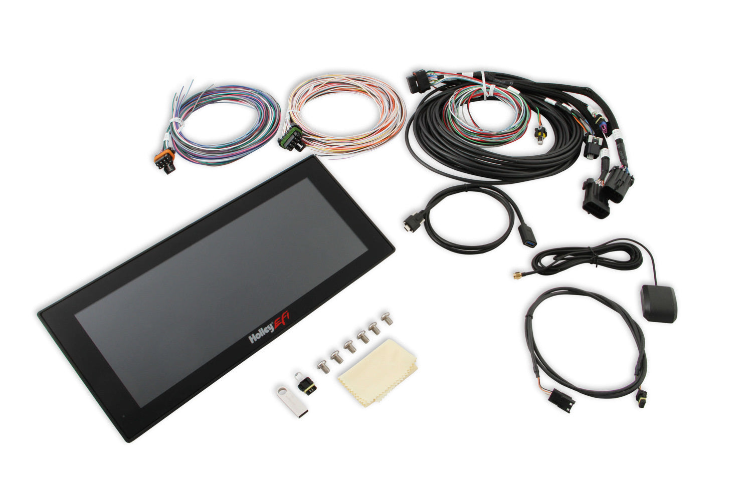 Holley 553-116 12.3 Inch EFI Pro Dash Digital Gauge Panel Assembly with Touch Screen