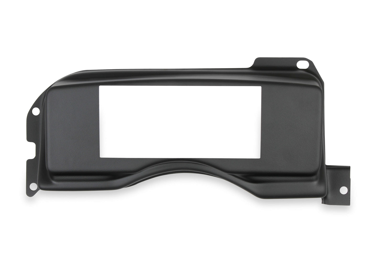Holley EFI Dash-7 Dash Bezel for Ford Mustang 1987-1993, Black Plastic Gauge Mounting Panel