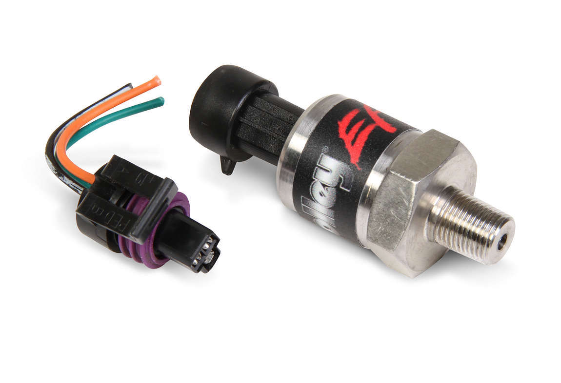 Holley 554-102 Pressure Sending Unit 0-100 PSI Stainless Fuel Sensor