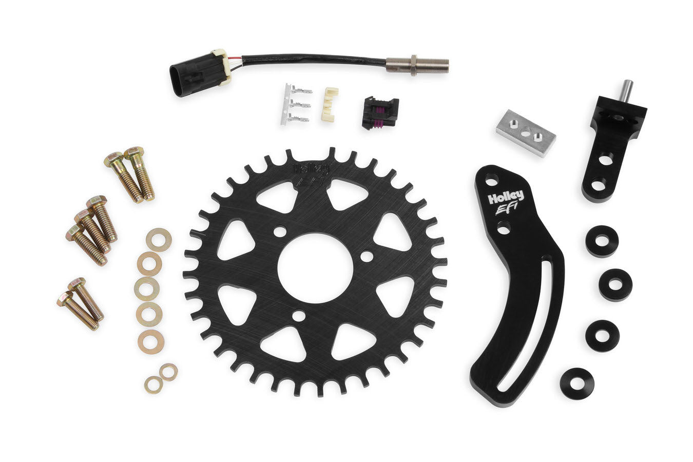 Holley 556-116 Crank Trigger Kit for Small Block Chevy with 8-Inch Balancer and 36-1 Tooth Trigger Wheel