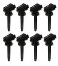 Holley 556-161 Smart Coil Ignition Coil Pack for Ford Coyote V8, Black, Set of 8