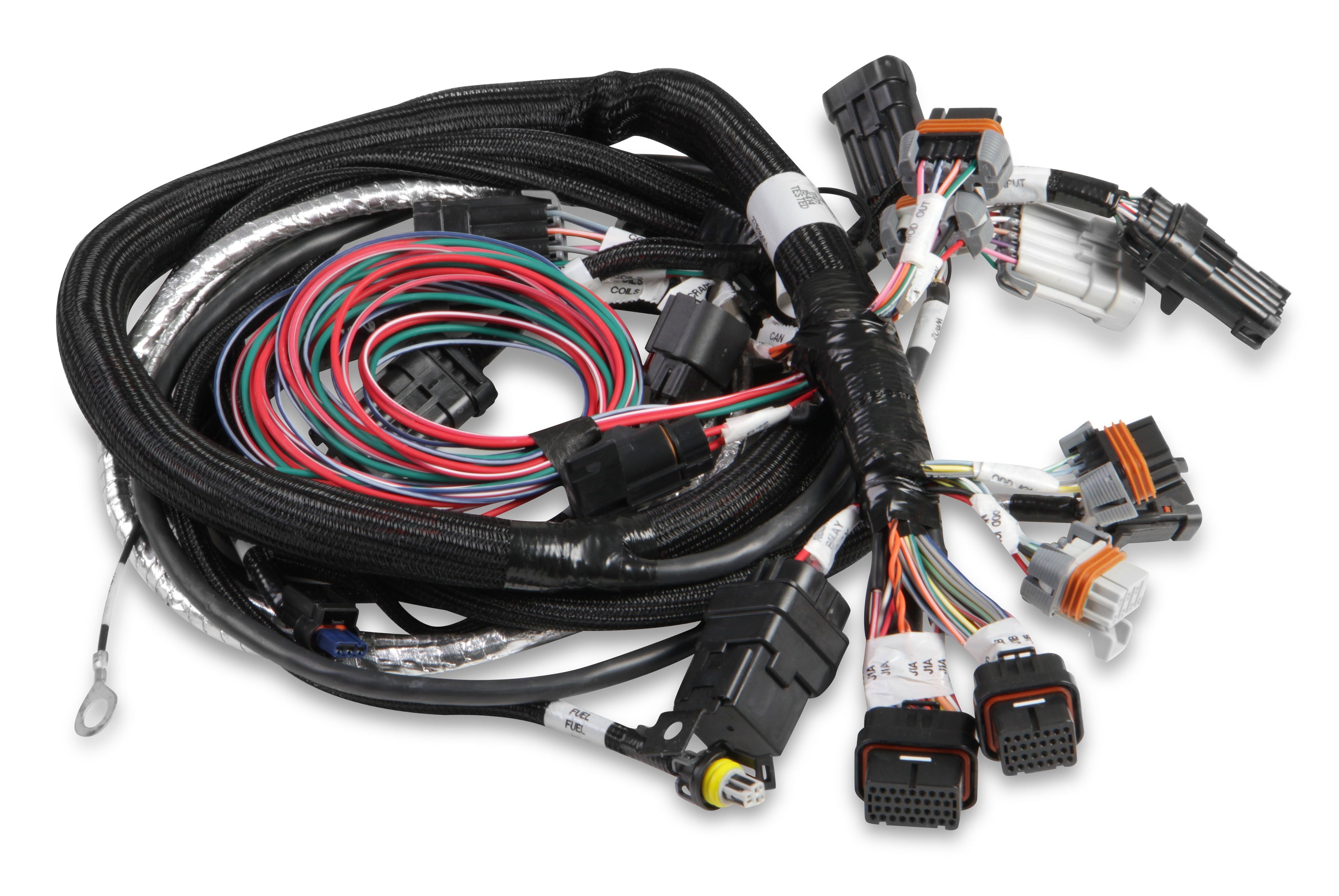 Holley 558-116 Main Wire Harness for Mopar Gen III Hemi with Throttle Position Sensor and Idle Air Control