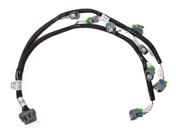 Holley 558-210 Fuel Injector Harness for V8 Engines, USCAR EV6 / Bosch Jetronic Compatibility