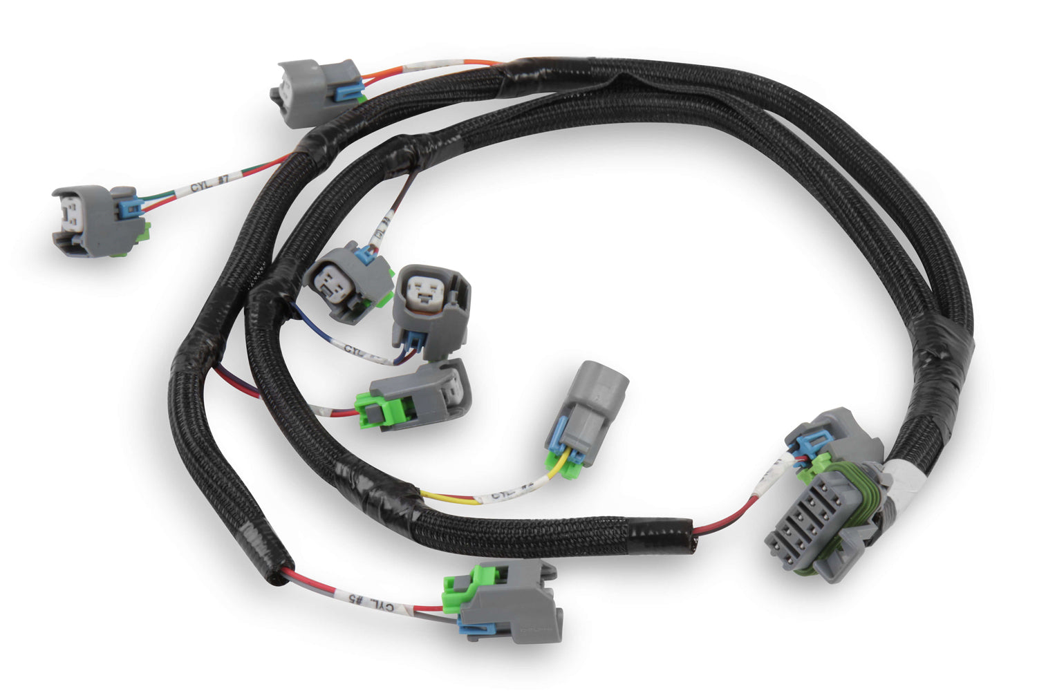 Holley 558-212 EFI Wiring Harness for Small Block Ford with EV6 / USCAR Style Injectors
