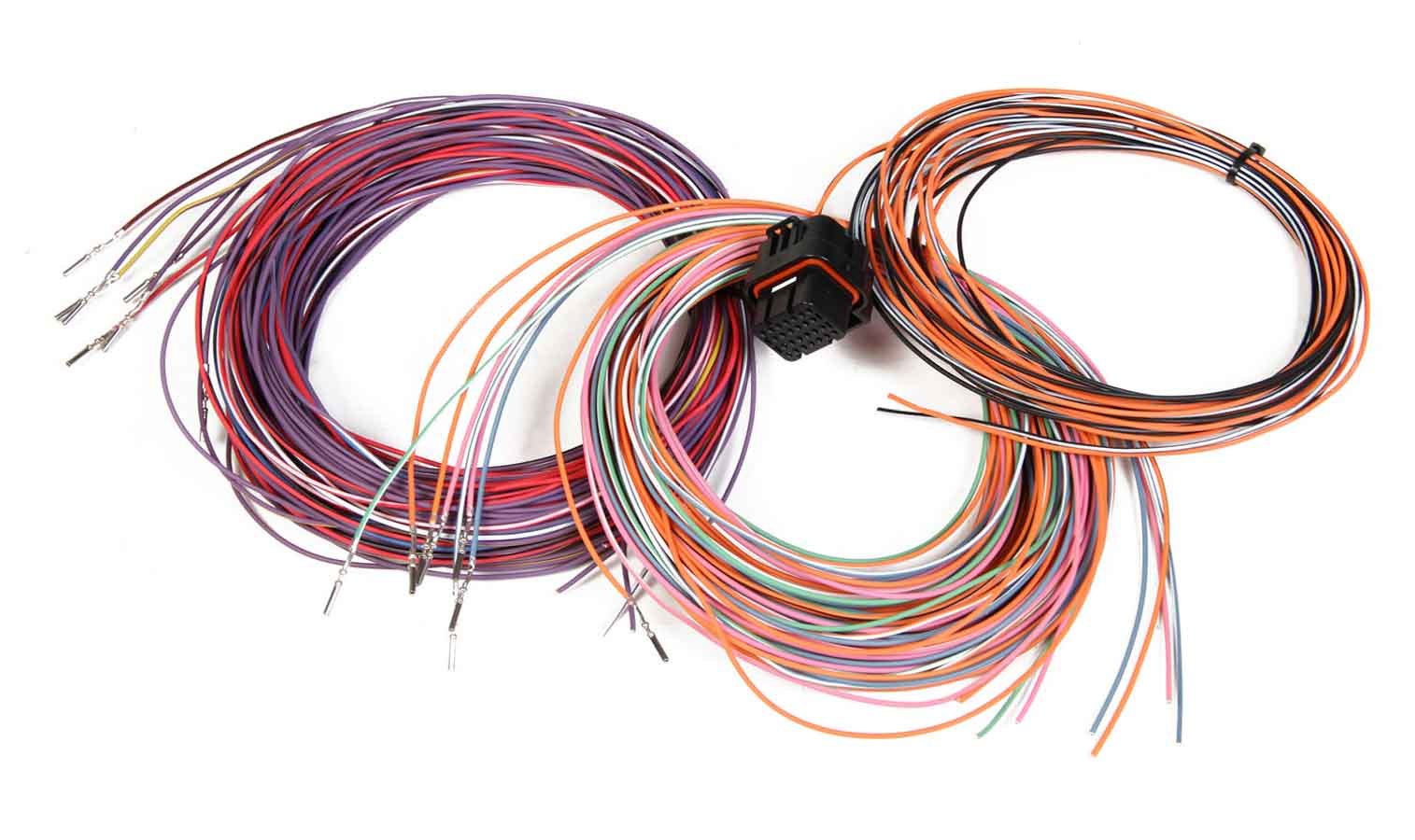 Holley 558-403 J3 Auxiliary Input Output Connector and Wiring Harness for Dominator EFI Systems