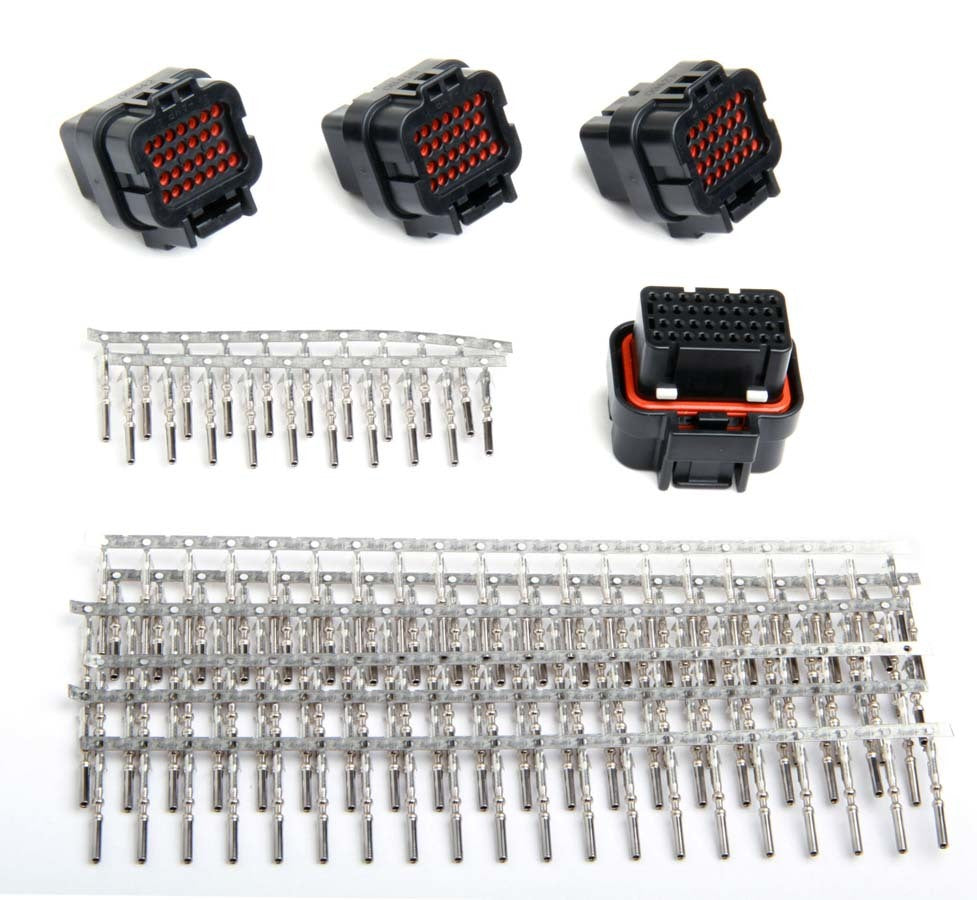 Holley 558-408 Connector and Pin Kit for J2A, J2B, J3, and J4 EFI Plugs
