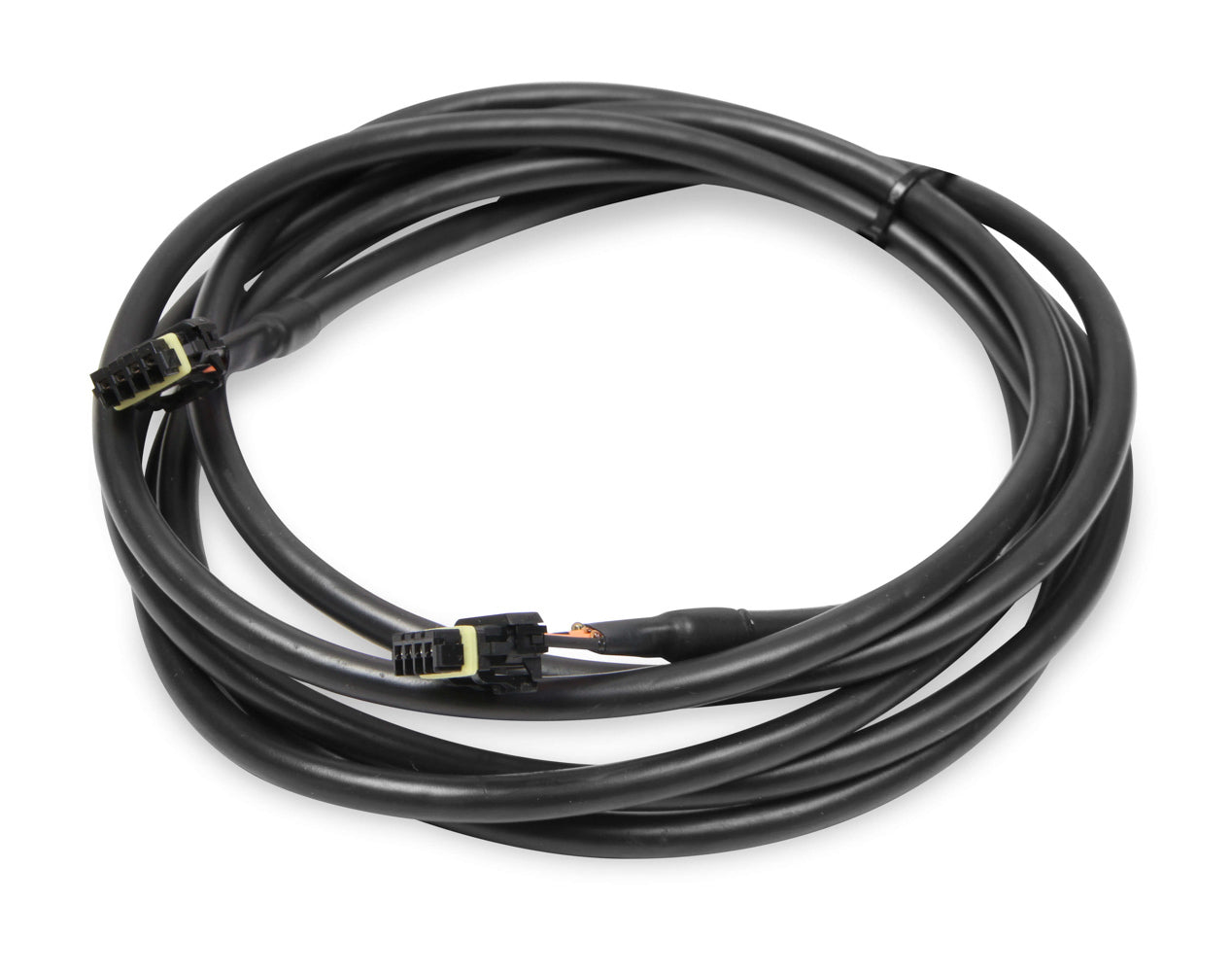 Holley 558-425 CAN Extension Harness, 8 Feet, Black Rubber Coated