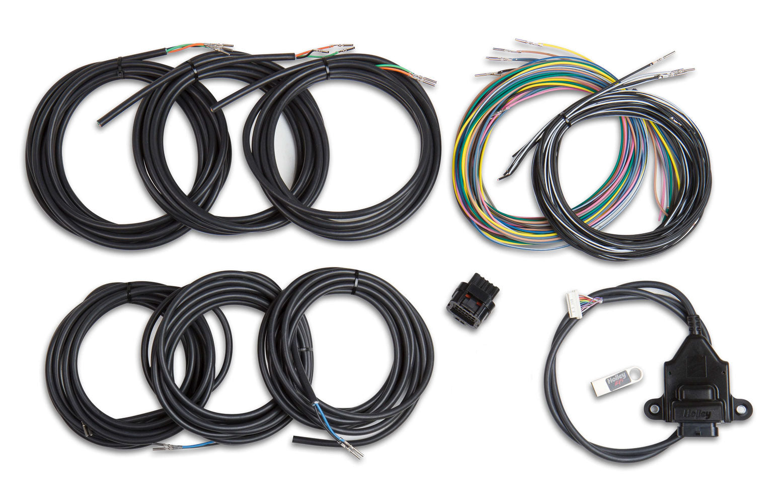 Holley 558-433 EFI Digital Dash Wiring Harness I/O Adapter Kit