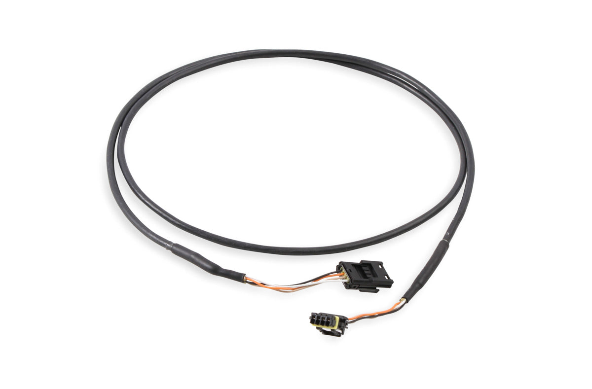 Holley 558-452 CAN Wiring Harness Male to Female Adapter 4 ft Black Rubber Coated