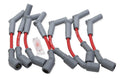 Holley HLY561-102 LS 6.2L Spark Plug Wire Set with 8mm Spiral Core and Red 45-Degree Boots for Chevy Camaro 2010-2015