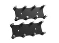 Holley 561-130 Remote GM LS Coil Bracket Relocation Kit Gen V with Coil Pack Mount Hardware