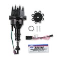 Holley 565-301BK Sniper EFI Hyperspark Distributor with Dual Sync Hall-Effect HEI Terminal Aluminum Black Anodized