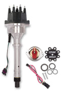 Holley 565-303 BBF Billet Distributor Hyperspark Series for Big Block Ford with Hall Effect Pickup and HEI Terminal