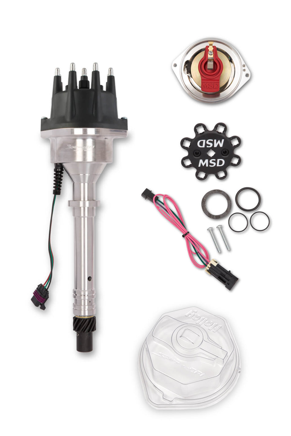 Holley 565-308 Hyperspark Distributor for AMC V8 Engines with Hall Effect Pickup and HEI Terminal