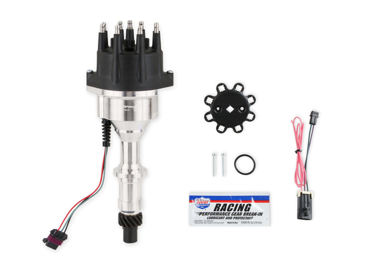 Holley 565-314 EFI Distributor for Pontiac V8 with Hall-Effect Trigger and Locked Advance